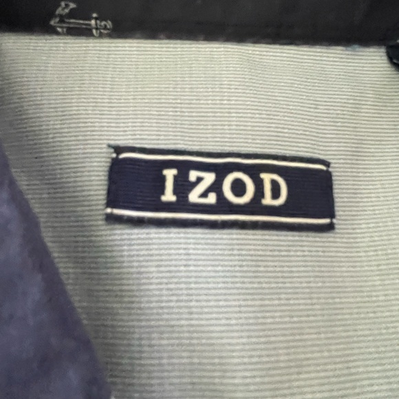  IZOD Breeze Collection Cool FX Mens XL Button Down Shirt Nautical - Picture 6 of 6